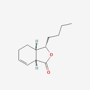2D Lewis structure of cnidilide