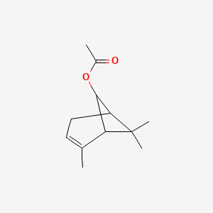 2D structure of chrysanthenyl acetate