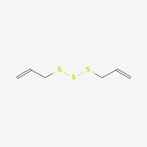 2D structure of diallyl trisulfide
