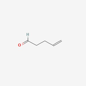 2D structure of 4-pentenal