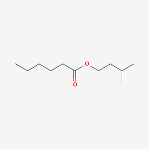 2D structure of isopentyl hexanoate