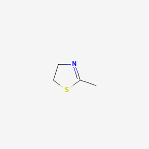 2D structure of 2-methyl-2-thiazoline