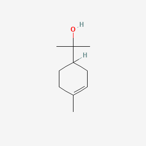 2D Lewis structure of alpha-terpineol