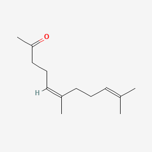 2D Lewis structure of nerylacetone