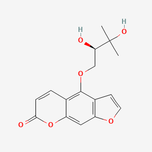 2D structure of oxypeucedanin hydrate