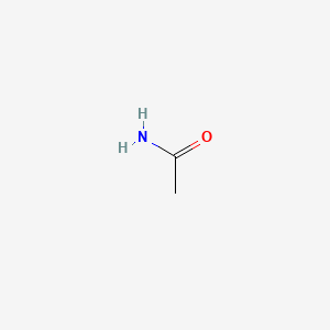 2D structure of acetamide