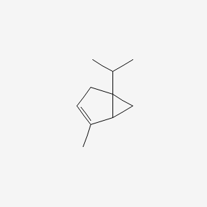 2D Lewis structure of alpha-thujene