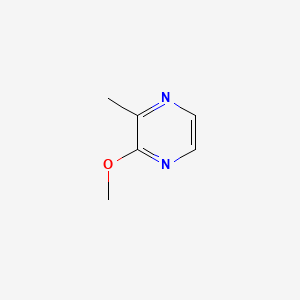 2D structure of 2-methoxy-3-methylpyrazine