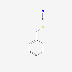 2D structure of benzyl thiocyanate