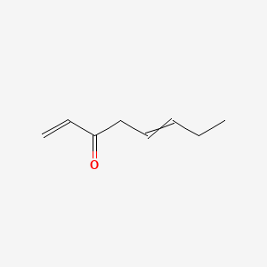 2D structure of 1,5-octadien-3-one