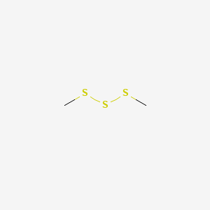 2D structure of dimethyl trisulfide