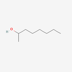 2D structure of 2-octanol