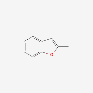 2D Lewis structure of 2-methylbenzofuran