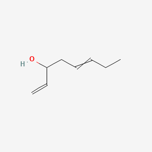 2D structure of 1,5-octadien-3-ol