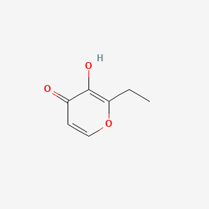 2D structure of ethyl maltol