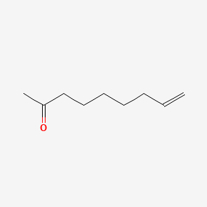 2D Lewis structure of 8-nonen-2-one