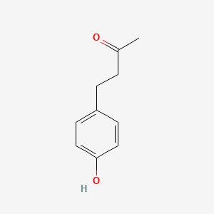 2D structure of 4-(4-hydroxyphenyl)-2-butanone