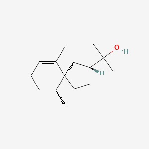 2D structure of agarospirol