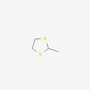 2D structure of 2-methyl-1,3-dithiolane
