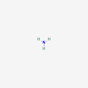 2D Lewis structure of ammonia