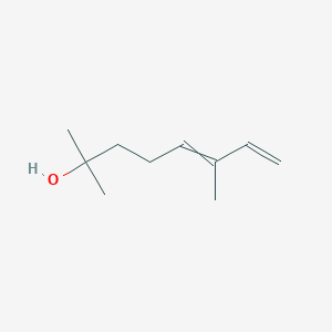 2D Lewis structure of ocimenol
