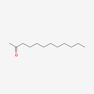 2D Lewis structure of 2-dodecanone