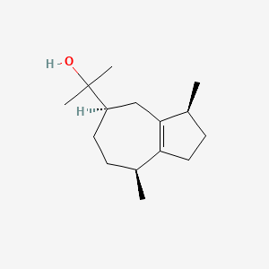 2D Lewis structure of guaiol