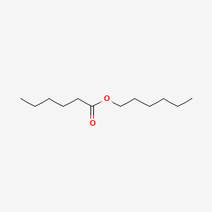 2D structure of hexyl hexanoate