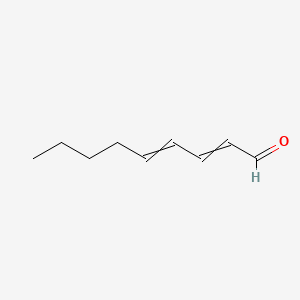 2D structure of 2,4-nonadienal