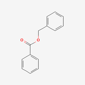 2D Lewis structure of benzyl benzoate