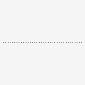 2D structure of heptatriacontane