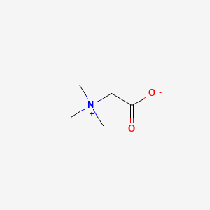 2D structure of betaine