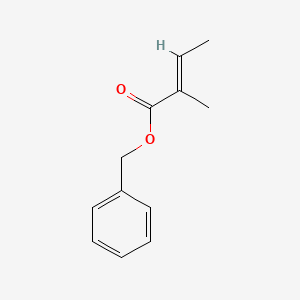 2D structure of benzyl tiglate