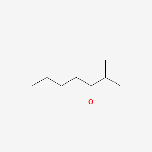 2D Lewis structure of 3-methyl-2-heptanone