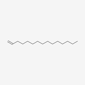 2D structure of 1-pentadecene