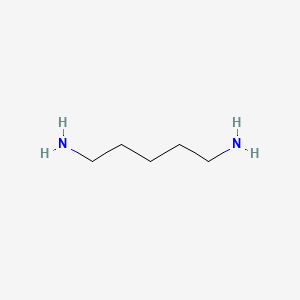 2D Lewis structure of cadaverine
