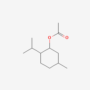 2D structure of l-menthyl acetate