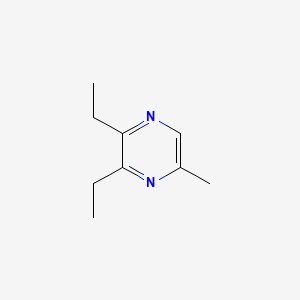 2D structure of 2,3-diethyl-5-methylpyrazine