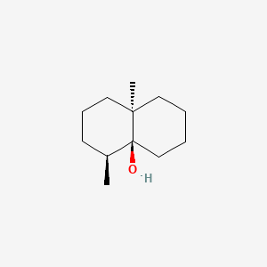 2D Lewis structure of geosmin