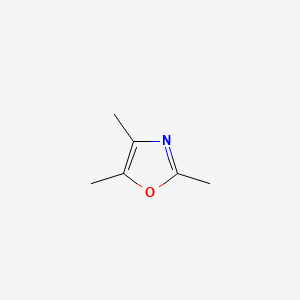 2D structure of trimethyloxazole