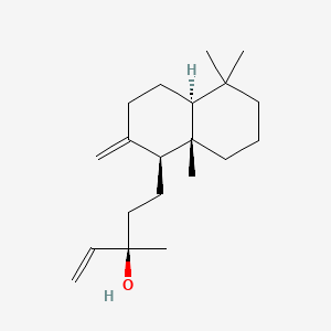2D structure of manool