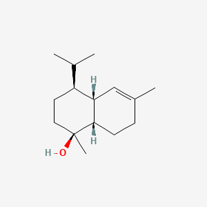 2D Lewis structure of t-muurolol