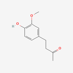 2D Lewis structure of zingerone