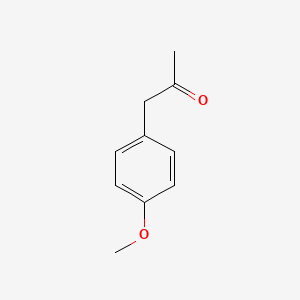2D Lewis structure of 1-(4-methoxyphenyl)-2-propanone