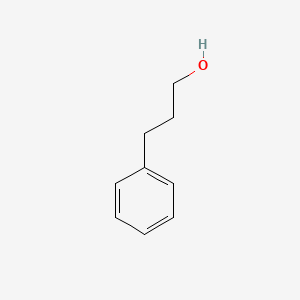 2D structure of 3-phenyl-1-propanol