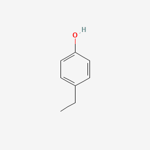 2D structure of 4-ethylphenol