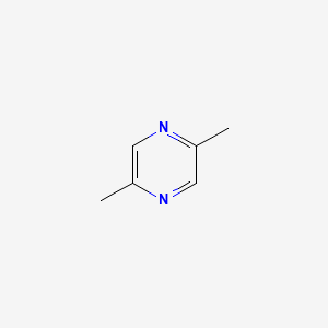 2D Lewis structure of 2,5-dimethylpyrazine