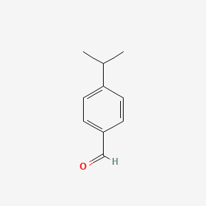 2D structure of cuminaldehyde