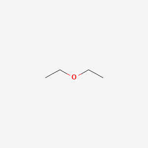 2D Lewis structure of diethyl ether