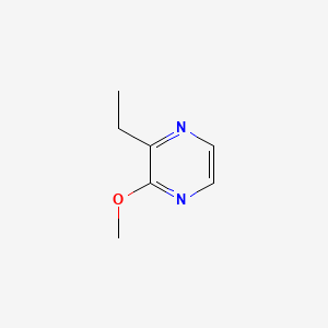 2D structure of 2-ethyl-3-methoxypyrazine